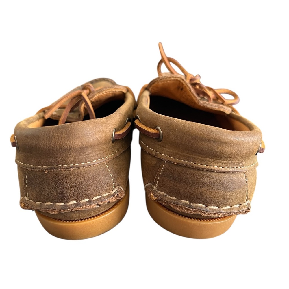 Easymoc Trooper Moc Vibram Loafer in Crazy Horse Brown Mens Size 8.5 - Picture 4 of 8